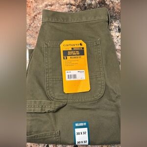 NWT Carhartt Relaxed Fit Twill Utility Work Pant 30x32-first pic shows color